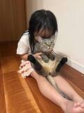「「この関係がずっと続いてほしい」　6歳少女の〝全力猫吸い〟と吸われ猫の〝受け入れ顔〟に5.1万人ほのぼの」の画像1