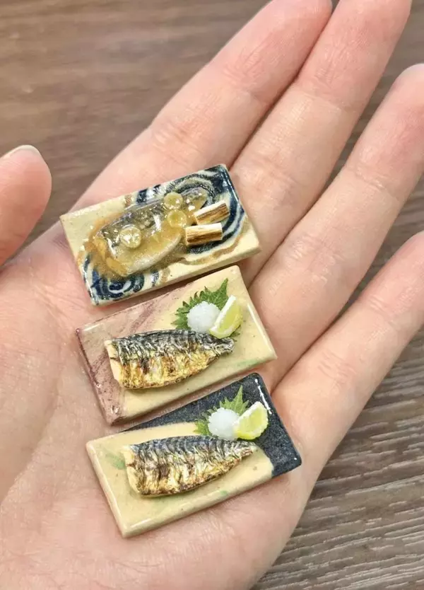 「脳がバグるほどの再現力」「食べられるでしょこれ」　リアルすぎる〝ミニチュア3皿〟にSNS驚がく
