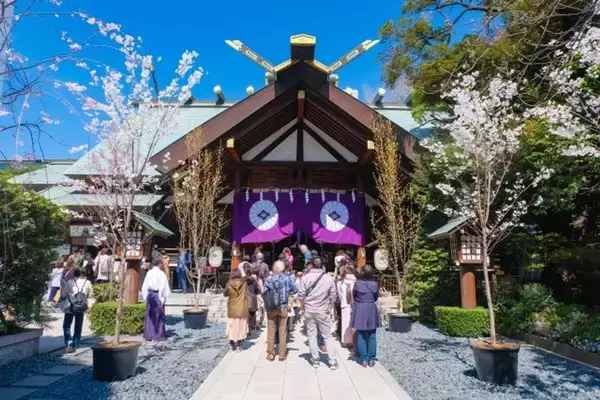 「わた婚×千代田のさくらまつりスタンプラリー開催中　美世＆清霞にならって水上お花見も楽しんで【3／11～4／19】」の画像