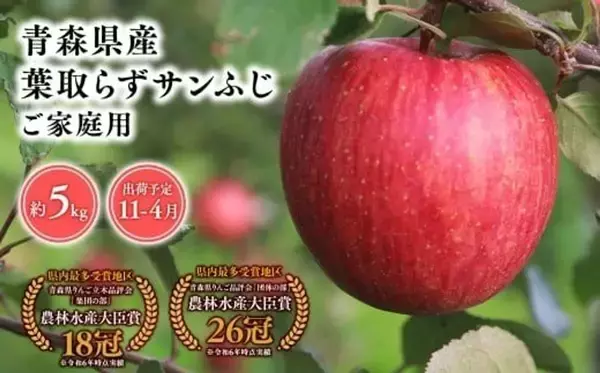 「「鮮度が違う」「別の果物みたい」　ふるさとチョイスで人気の【りんご】トップ5」の画像