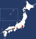 「日本ってこんなに偏ってるんだ...！ 国内人口の半分が、色付きの地域に集中しちゃっているらしい」の画像1