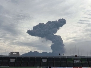 桜島の灰が降ったら＋100ポイント　鹿児島のプロサッカーチームの取り組みにSNS驚がく「鹿児島、強過ぎる」