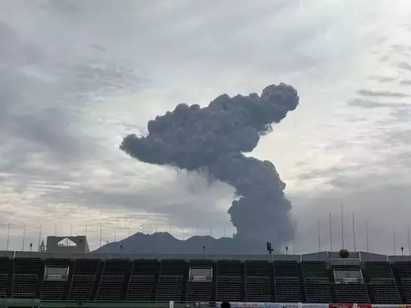 桜島の灰が降ったら＋100ポイント　鹿児島のプロサッカーチームの取り組みにSNS驚がく「鹿児島、強過ぎる」