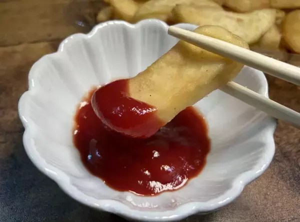 「【実食レポ】スーパー玉出の138円ポテト、油断してたら驚いた」の画像