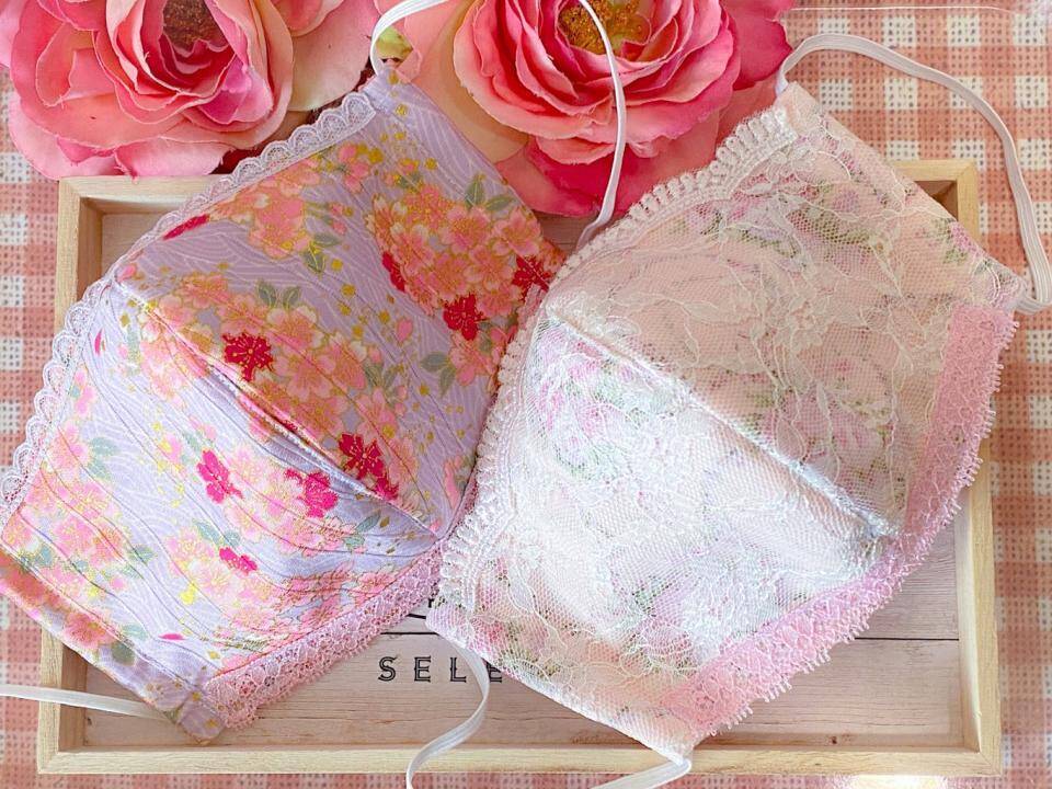 エレガントで可愛いマスクを作ろう 完成後 ブラジャーになりました 年2月日 エキサイトニュース