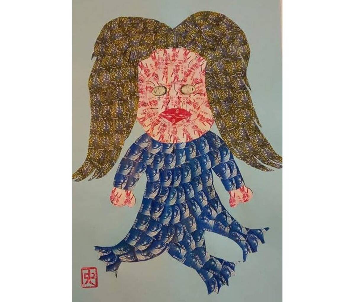 怖すぎて夢に出てきそう 日本郵趣協会が作った 切手アマビエ の姿がこちら 年5月3日 エキサイトニュース