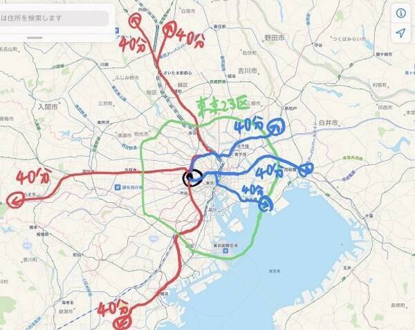 同じ 新宿から40分 でも行ける距離はこんなに違う 首都圏アクセスの東西格差を考える 年6月4日 エキサイトニュース