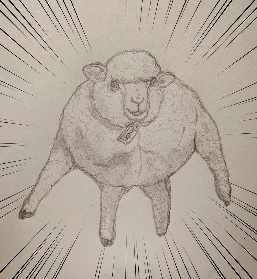 もう二足歩行にしか見えない 兵庫の動物園で発見された マッチョ羊 に騒然 公式がまさかのイラスト化 年7月10日 エキサイトニュース