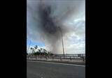 「空に広がる黒い煙←この光景をみた鹿児島市民が、真っ先にとる行動とは」の画像1