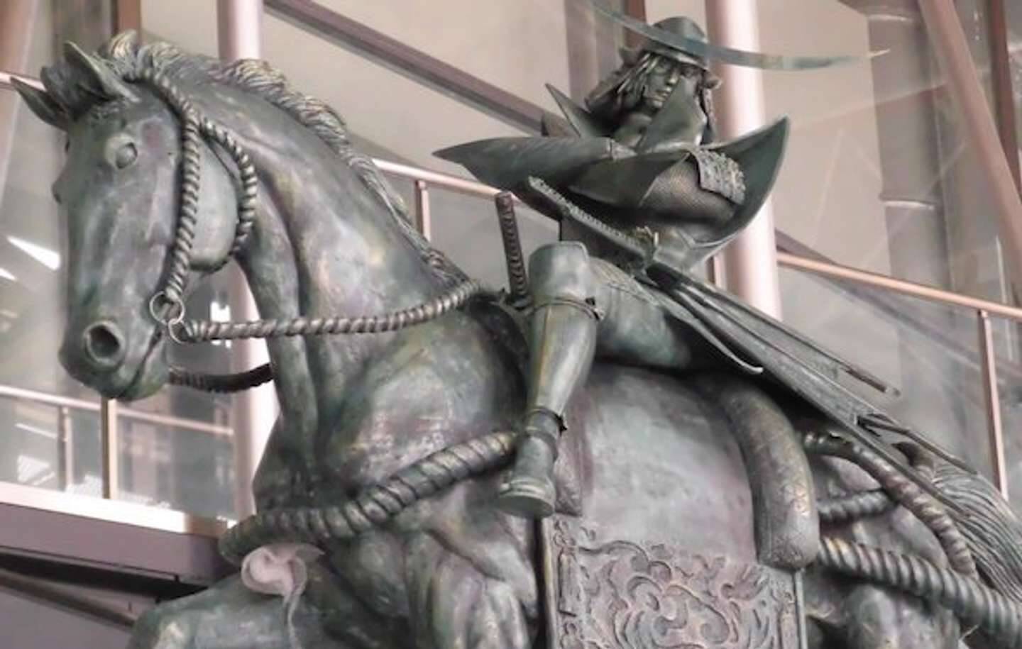 この 伊達政宗 めちゃめちゃcool 宮城 白石市に立つ騎馬像に反響 パーリーしそう 21年11月28日 エキサイトニュース 3 3