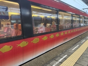 一匹だけ、干されてる...　伊豆急行「キンメ電車」に潜む〝シークレット〟に8.7万人注目