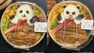 「同じ商品なのに、どうした？」　可愛い「パンダ弁当」の〝個体差〟に8.9万人驚がく　