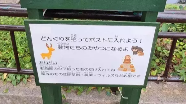 「「下を向いて歩く子供」日立市の動物園で増加中？　カワイイ〝理由〟に7.5万人感心「作った人頭良すぎ」」の画像