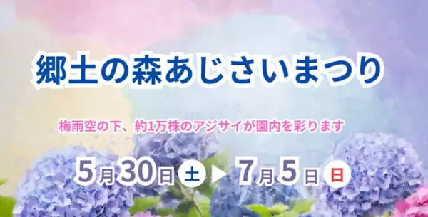 「「今年は見逃した...」にはまだ早い！　6月後半も楽しめる東京都内のあじさいイベント3選」の画像