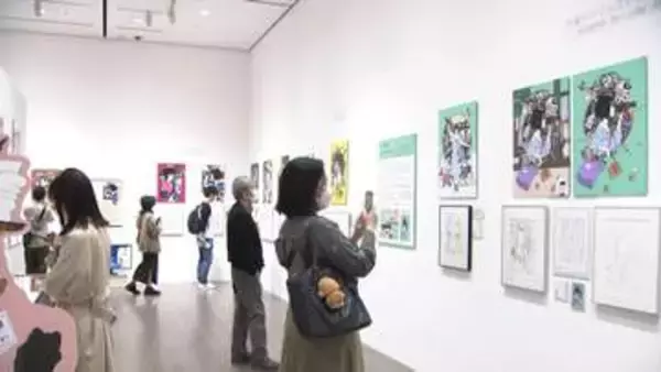 石川・金沢21世紀美術館で中村佑介さんの作品展　イラストや原画など700点以上が展示