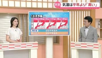 【お天気どうなる】石川県内土曜は晴れ間も…日曜からは梅雨空広がる