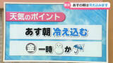 「【お天気どうなる】寒気居座り11日朝は冷え込む　13日は一時 雪の降る可能性あり」の画像1