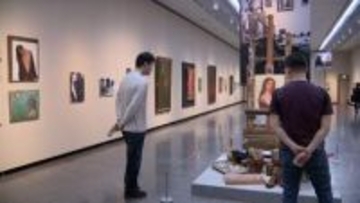 石川・金沢市出身の洋画家　鴨居玲さんの没後40年に合わせた作品展