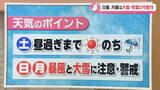 「【お天気どうなる】10日晴れるも夕方には能登から雨に　11・12日は暴風と大雪の可能性」の画像1