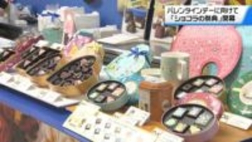 バレンタインデーにむけて　｢ショコラの祭典｣ 金沢で開幕　国内外の人気ブランド66店が集結