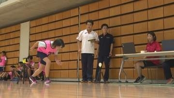 未来のアスリート発掘へ　石川県による小中学生の体力測定会