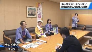 70万株のハナショウブが出迎え　富山・砺波市で｢頼成の森 花しょうぶ祭り｣　12日に開幕