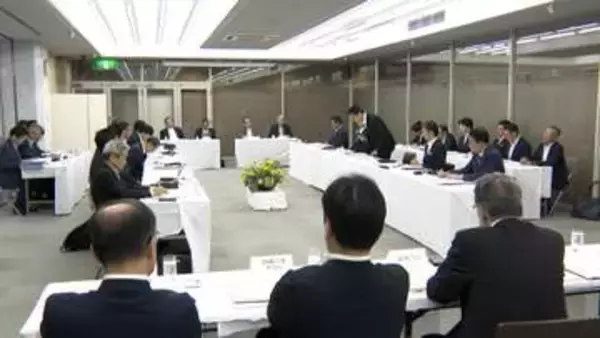 石川県関係の自民党国会議員　山野知事就任後初の懇談会