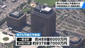 石川県6月補正予算案 議会に内示　地震・豪雨の対応や中東情勢の緊急支援など盛り込む