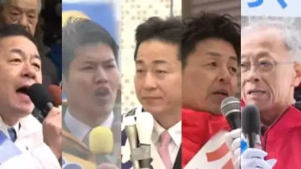 5人が立候補 乱立模様の県都・金沢を制するのは…　衆院選石川1区　各陣営の舌戦熱く