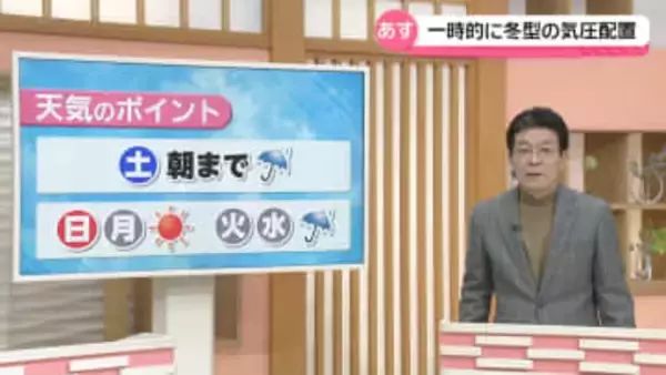【お天気どうなる】日付け変わる頃から28日朝まで雨　1・2日は晴れるもその後は再び雨に