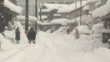 石川県未明から朝にかけて「顕著な大雪に関する気象情報」発表　夕方にかけて大雪による交通障害に厳重に警戒