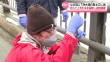 取水口上流の支流・直海谷川でも油の臭い確認　石川の県水 供給一時停止問題　原因究明にむけ追加調査