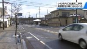 道路横断中の90代男性 車にはねられる　病院搬送されるも死亡確認　石川・小松市