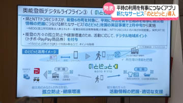 平時の利用を有事につなぐアプリ｢のとピッと｣　石川県が奥能登に導入へ　マイナンバーと連携