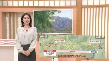 新緑の｢白山白川郷ホワイトロード｣　冬季閉鎖の石川側無料区間が開通　目当ては春の高山植物に温泉