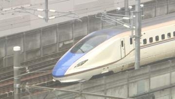 7年ぶりの運行　東北への直通新幹線 金沢駅を出発　ツアー客 観光名所巡る旅へ