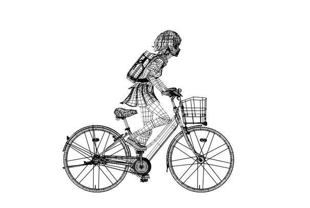 フル3dcg自転車アニメ Hill Climb Girl 公開 ロードバイクの疾走感を描く 14年11月14日 エキサイトニュース