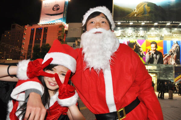 ハチ公までサンタ イブより盛り上がった渋谷のクリスマスを写真レポ 14年12月26日 エキサイトニュース