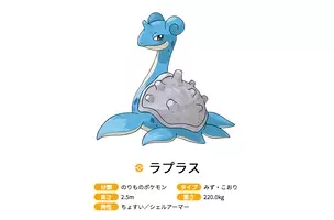 ほぼ1 2スケールで大人でも乗れちゃう ポケモン ラプラスが全高1 2メートルの巨大ぬいぐるみ化 18年3月8日 エキサイトニュース