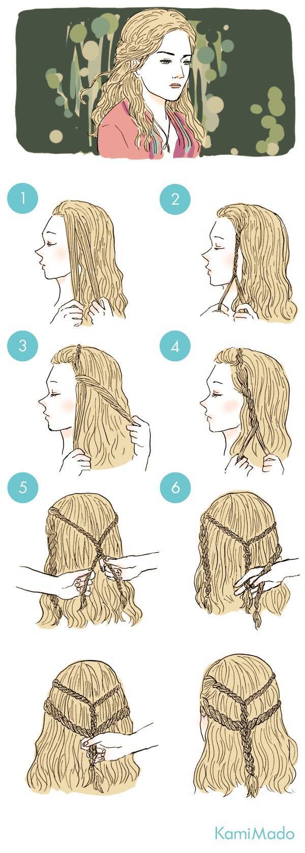 海外クイーン風 ゲーム オブ スローンズ サーセイ風ヘアアレンジ 15年2月4日 エキサイトニュース