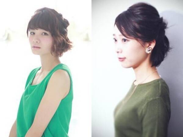 伸ばしかけでも楽しめる ボブのヘアアレンジ集 15年11月12日 エキサイトニュース