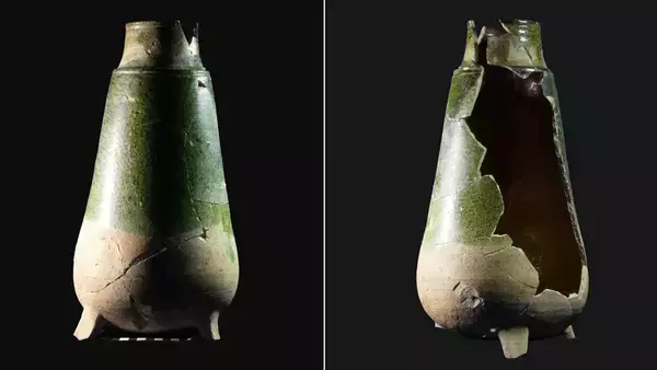 ドイツの城跡から15世紀に錬金術に使用された蒸留器を発見