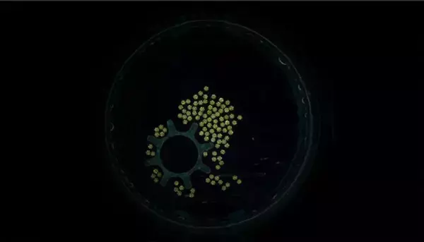 塩粒ほどのマイクロロボットの大群が、渦を利用して自重の4万5千倍の物体を動かすことに成功