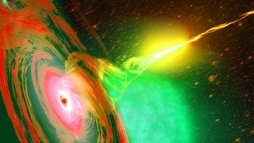 太陽10兆個分の明るさ、超大質量ブラックホールが恒星をのみ込み記録的フレアを放つ