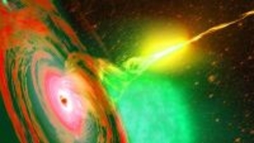 太陽1兆個分の明るさ、超大質量ブラックホールが恒星をのみ込み記録的フレアを放つ