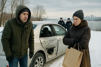 ひらめいた！妻と買い物に行きたくない男性、車の盗難をでっちあげる