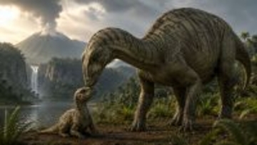 我が子を思う気持ちは恐竜も同じだった。7500万年前の歯の化石が示す親子の絆
