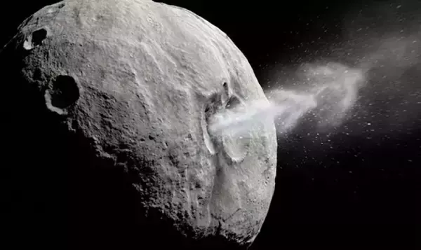 恒星間彗星「3I/ATLAS」は氷の火山に覆われていた。表面から螺旋状のジェットを噴出