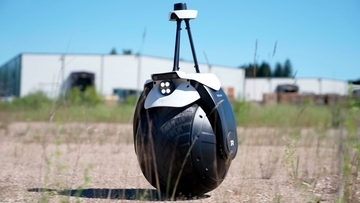 警備ロボットの最適解は一輪走行かもしれない