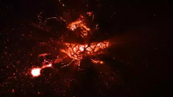 2023年、地球に衝突した強力な粒子の発生源は「原始ブラックホール」の大爆発だった可能性